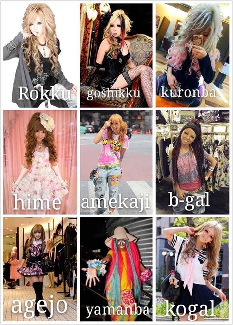 gyaru types|japanese gyaru fashion.